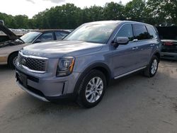 Salvage cars for sale at North Billerica, MA auction: 2021 KIA Telluride LX