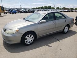 Salvage cars for sale at Nampa, ID auction: 2005 Toyota Camry LE