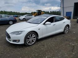 Salvage cars for sale at Windsor, NJ auction: 2014 Tesla Model S