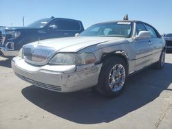 Salvage cars for sale at Grand Prairie, TX auction: 2006 Lincoln Town Car Signature