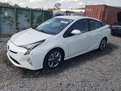 Salvage cars for sale from Copart Hueytown, AL: 2018 Toyota Prius