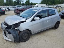 Salvage cars for sale at Hampton, VA auction: 2021 Mitsubishi Mirage ES