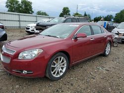 Salvage cars for sale at Lansing, MI auction: 2009 Chevrolet Malibu LTZ