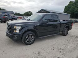 Salvage cars for sale at Midway, FL auction: 2016 Ford F150 Super Cab