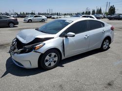 Salvage cars for sale from Copart Rancho Cucamonga, CA: 2017 KIA Forte LX