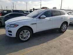 Salvage cars for sale from Copart Los Angeles, CA: 2018 Jaguar F-PACE Prestige