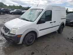 Salvage trucks for sale at Duryea, PA auction: 2010 Ford Transit Connect XL