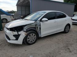 Salvage cars for sale at Midway, FL auction: 2022 KIA Rio LX