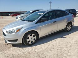 Salvage cars for sale at Andrews, TX auction: 2018 Ford Focus S