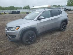 Salvage cars for sale at Columbia Station, OH auction: 2018 Jeep Compass Latitude