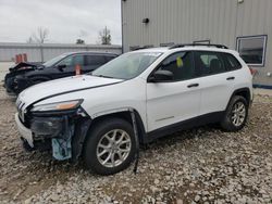 Jeep salvage cars for sale: 2015 Jeep Cherokee Sport