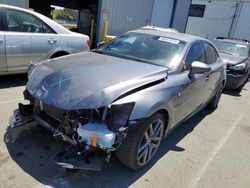 Salvage cars for sale at Vallejo, CA auction: 2014 Lexus IS 250