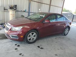 Chevrolet salvage cars for sale: 2015 Chevrolet Cruze LT