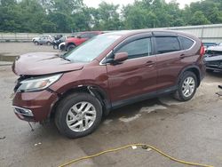 Salvage cars for sale at Ellwood City, PA auction: 2015 Honda CR-V EX