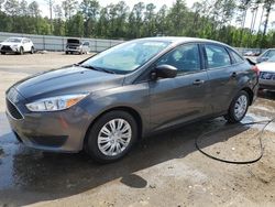 Salvage cars for sale at Harleyville, SC auction: 2017 Ford Focus S