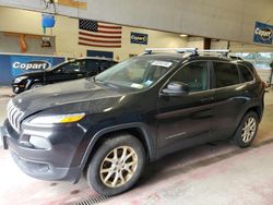 Salvage cars for sale from Copart Angola, NY: 2015 Jeep Cherokee Latitude