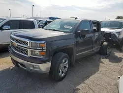 Salvage cars for sale at Indianapolis, IN auction: 2014 Chevrolet Silverado K1500 LTZ