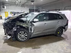 Salvage cars for sale at Candia, NH auction: 2013 KIA Sorento SX