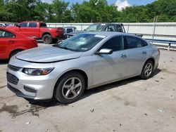 Salvage cars for sale at Ellwood City, PA auction: 2018 Chevrolet Malibu LS