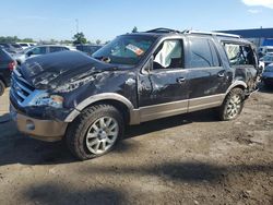 Salvage Cars with No Bids Yet For Sale at auction: 2013 Ford Expedition EL XLT