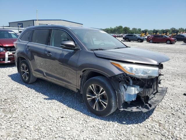 2016 Toyota Highlander XLE