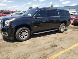 2017 GMC Yukon XL K1500 SLT en venta en Woodhaven, MI