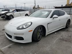 Salvage cars for sale at Sun Valley, CA auction: 2014 Porsche Panamera S Hybrid