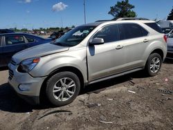 Chevrolet Equinox lt salvage cars for sale: 2016 Chevrolet Equinox LT