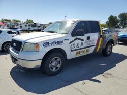 Salvage cars for sale at Sacramento, CA auction: 2007 Ford F150 Supercrew