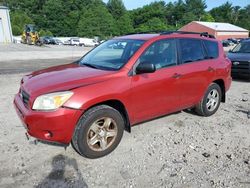 Salvage cars for sale at Mendon, MA auction: 2006 Toyota Rav4