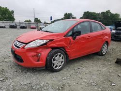 Ford Fiesta salvage cars for sale: 2013 Ford Fiesta SE