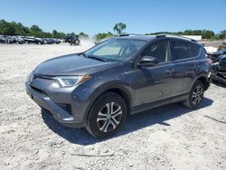 Salvage cars for sale at Hueytown, AL auction: 2016 Toyota Rav4 LE