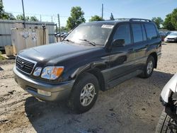 Lexus LX 470 salvage cars for sale: 2000 Lexus LX 470