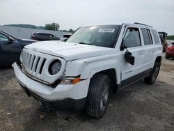 Salvage cars for sale at Mcfarland, WI auction: 2015 Jeep Patriot Latitude