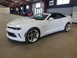 Salvage cars for sale at East Granby, CT auction: 2018 Chevrolet Camaro LT