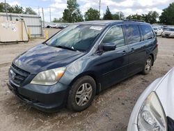 Salvage cars for sale at Lansing, MI auction: 2005 Honda Odyssey EX