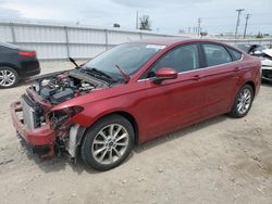 Ford salvage cars for sale: 2017 Ford Fusion SE