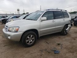 Salvage cars for sale from Copart Chicago Heights, IL: 2004 Toyota Highlander