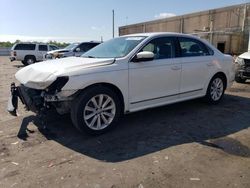 Salvage cars for sale at Fredericksburg, VA auction: 2013 Volkswagen Passat SEL