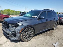 BMW salvage cars for sale: 2021 BMW X7 M50I