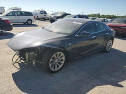 Salvage cars for sale at Indianapolis, IN auction: 2017 Tesla Model S