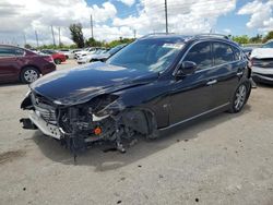 Salvage cars for sale at Miami, FL auction: 2015 Infiniti QX50