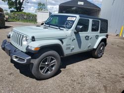 Salvage cars for sale from Copart Montreal Est, QC: 2023 Jeep Wrangler Sahara