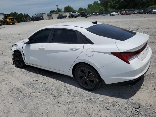 2023 Hyundai Elantra Blue