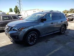 Salvage cars for sale at Hayward, CA auction: 2019 Nissan Pathfinder S