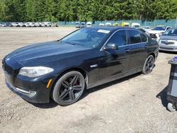 Salvage cars for sale at Graham, WA auction: 2011 BMW 528 I