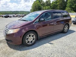 Vehiculos salvage en venta de Copart Concord, NC: 2012 Honda Odyssey EXL