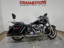 Salvage motorcycles for sale at Dallas, TX auction: 2015 Harley-Davidson FLD Switchback