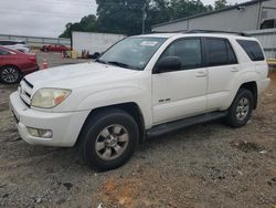 Salvage cars for sale at Chatham, VA auction: 2004 Toyota 4runner SR5