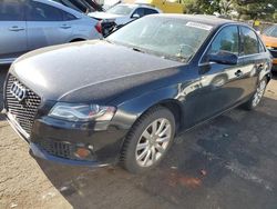 Salvage cars for sale at Denver, CO auction: 2010 Audi A4 Premium Plus